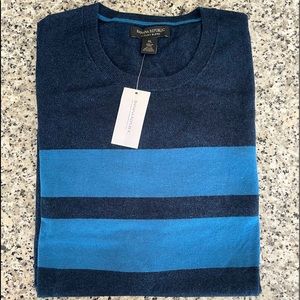 Men’s Banana Republic Luxury Blend Crew Sweater. BRAND NEW in PLASTIC. Size XL.